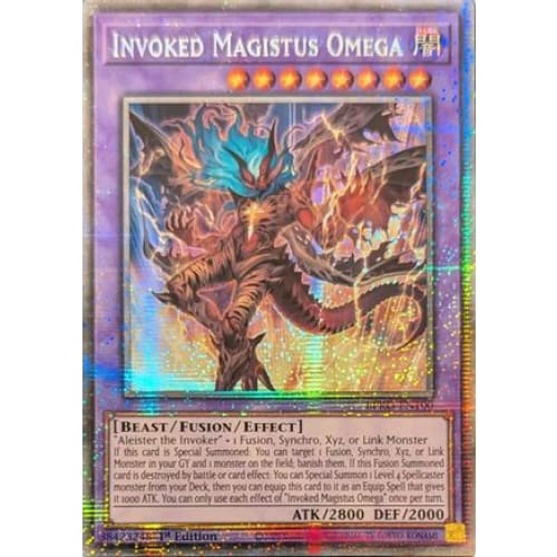Invoked Magistus Omega (Starlight Rare) - BPRO-EN100