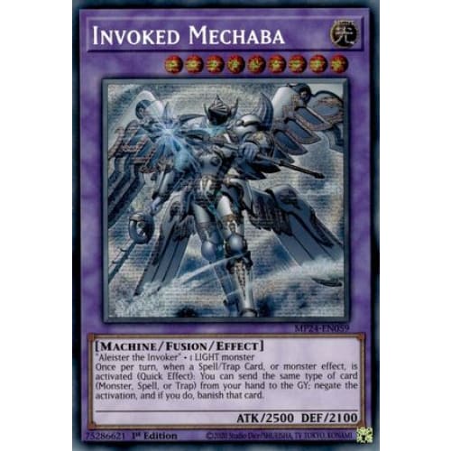 Invoked Mechaba (Alternate Art) - MP24-EN059 Prismatic