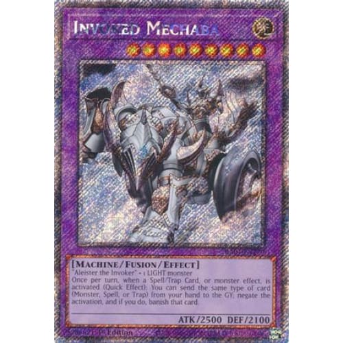 Invoked Mechaba (Platinum Secret Rare) - RA04-EN279