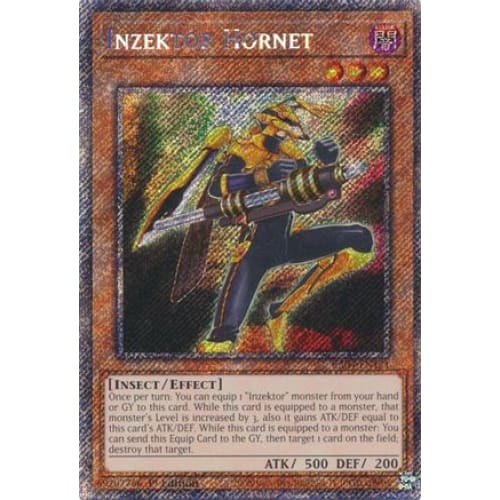 Inzektor Hornet (Platinum Secret Rare) - RA04-EN171