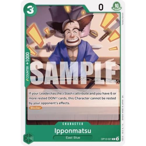 Ipponmatsu OP12-021 C Legacy of the Master - Single