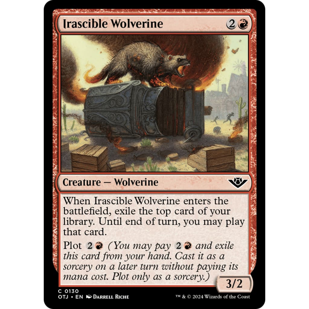 Irascible Wolverine (OTJ-130) - Single