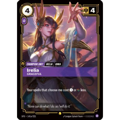 Irelia - Graceful (Alternate Art) (141a/221) - Spiritforged