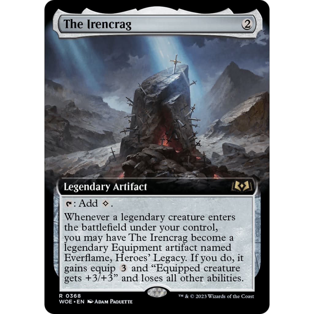 The Irencrag (WOE-368): (Extended Art) Foil - Single