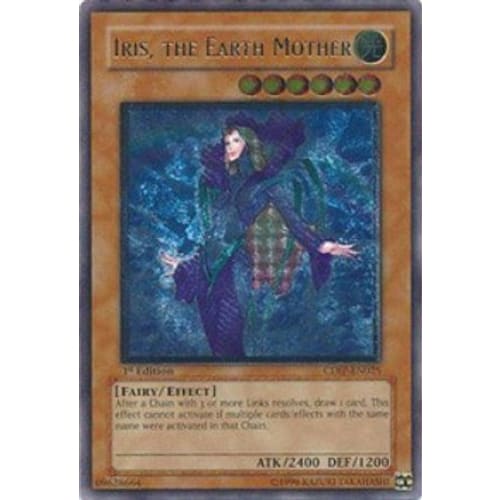Iris the Earth Mother (UTR) (CDIP-EN025) Ultimate Rare 1st