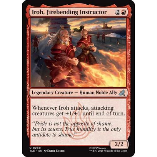 Iroh Firebending Instructor (0240) (TLE-240) Foil - Single