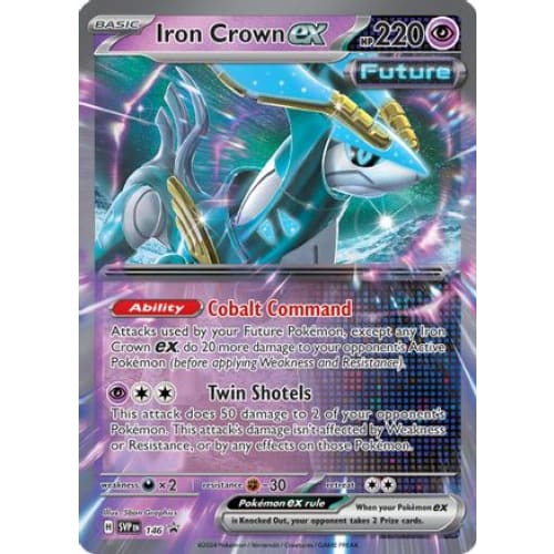 Iron Crown ex - 146 (146) Promo Holofoil - Single