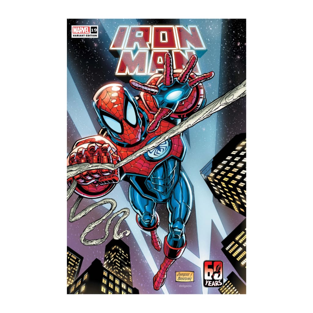 Iron Man #19 - Jurgens Spider-Man Variant - Print Books
