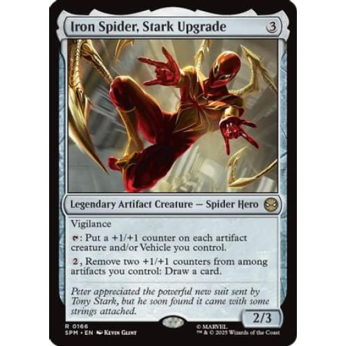Iron Spider Stark Upgrade (SPM-166) Foil - Single