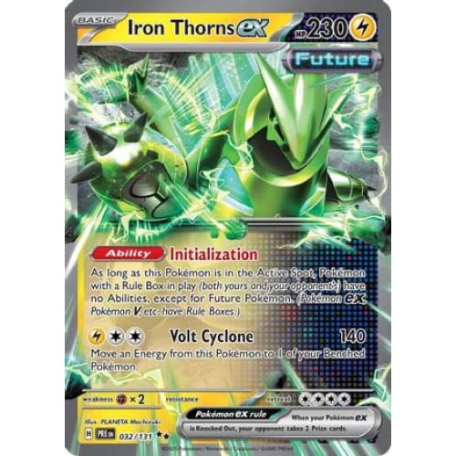Iron Thorns ex (32) Double Rare Holofoil - Single