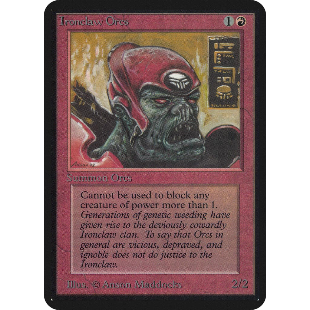 Ironclaw Orcs (LEA-159) - Single