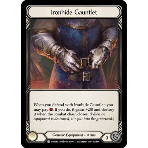 Ironhide Gauntlet (MONARCH) Unlimited Edition Rainbow Foil