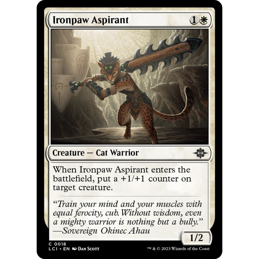 Ironpaw Aspirant (LCI-018) - Single