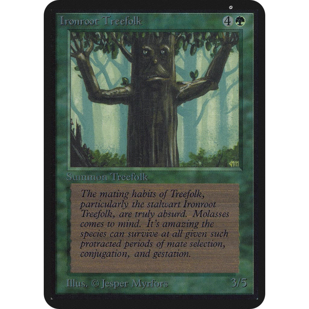 Ironroot Treefolk (LEA-203) - Single