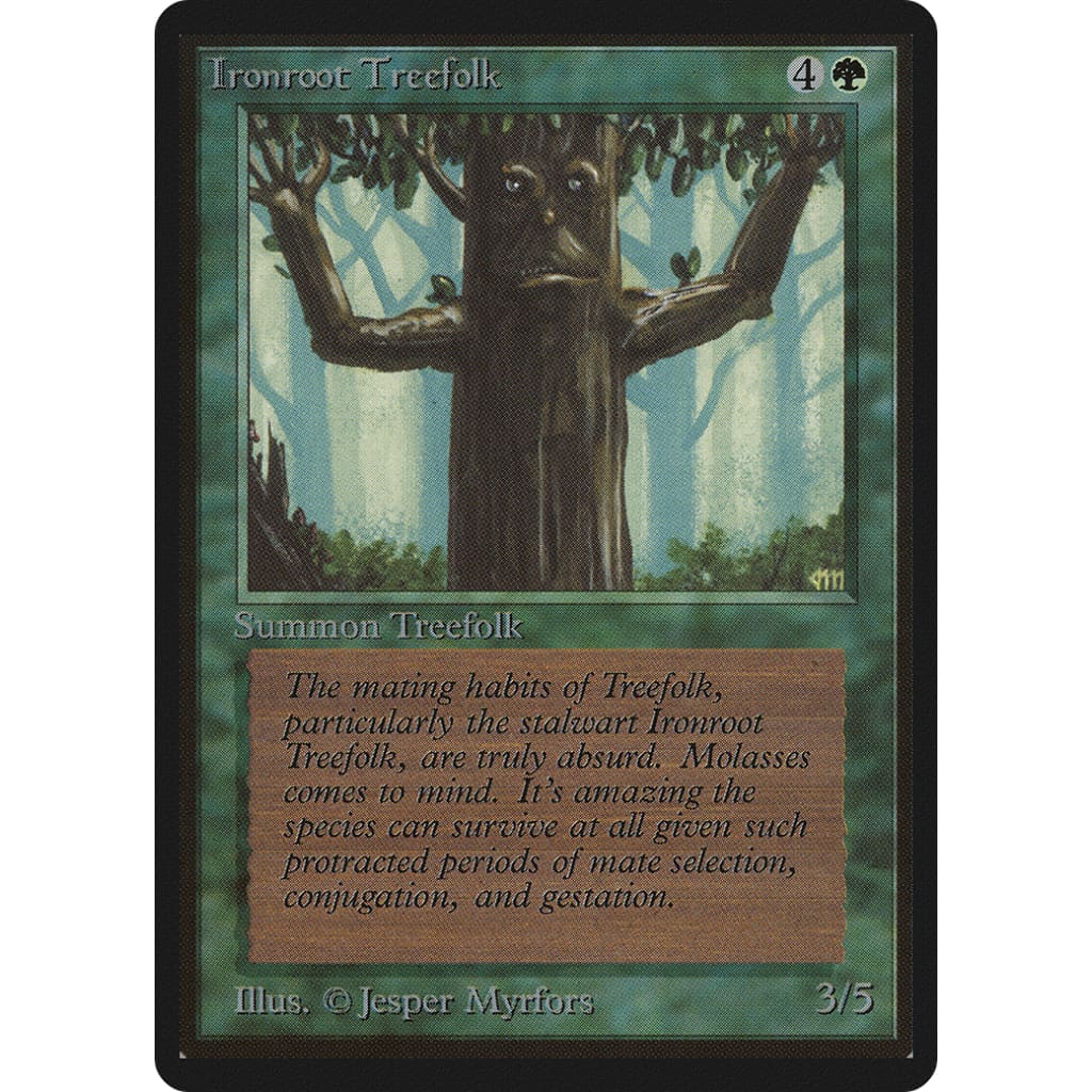 Ironroot Treefolk (LEB-204) - Single