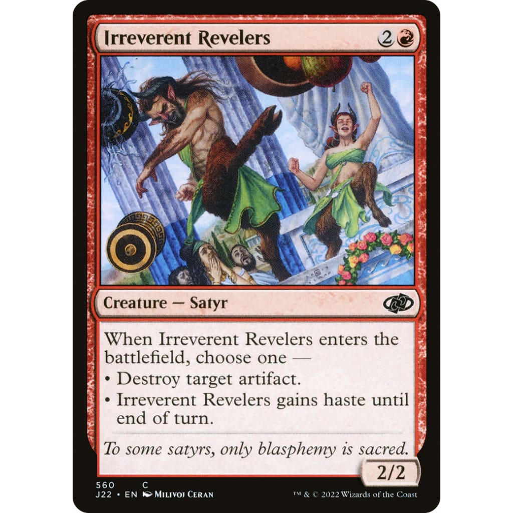 Irreverent Revelers (J22-560) - Single