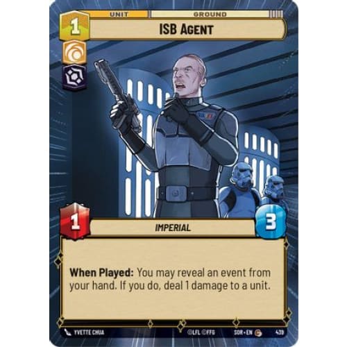 ISB Agent (Hyperspace) (439) - Spark of Rebellion - Single