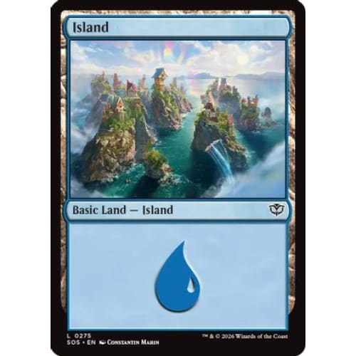 Island (0275) (SOS-275) Foil - Single