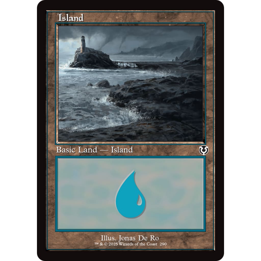 Island (290) (Retro Frame) (INR-290) - Single