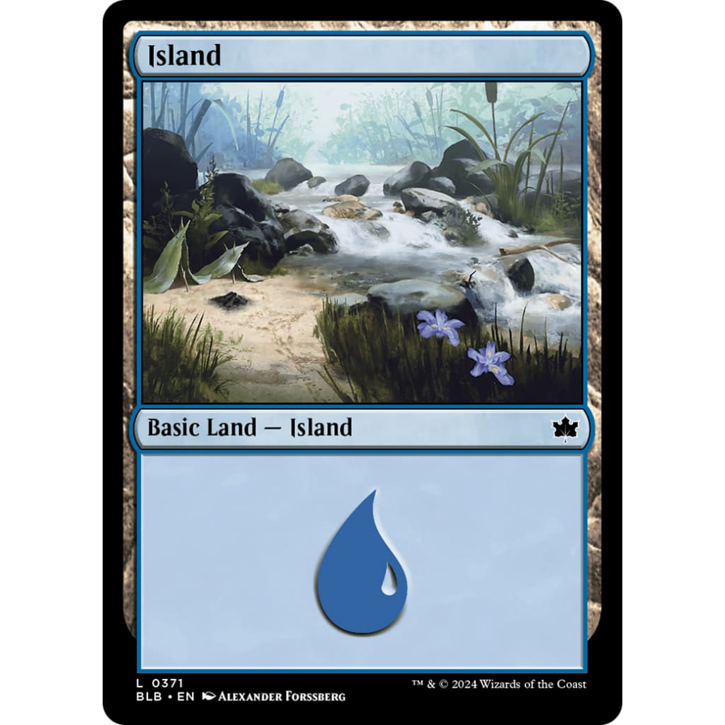 Island (BLB-371) Foil - Single
