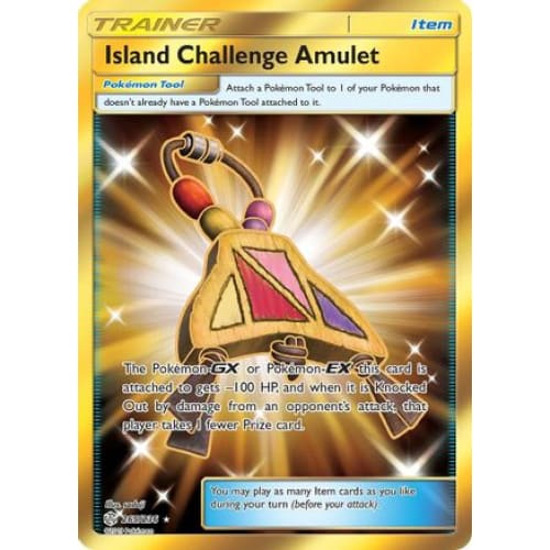 Island Challenge Amulet (265/236) Secret Rare Holofoil