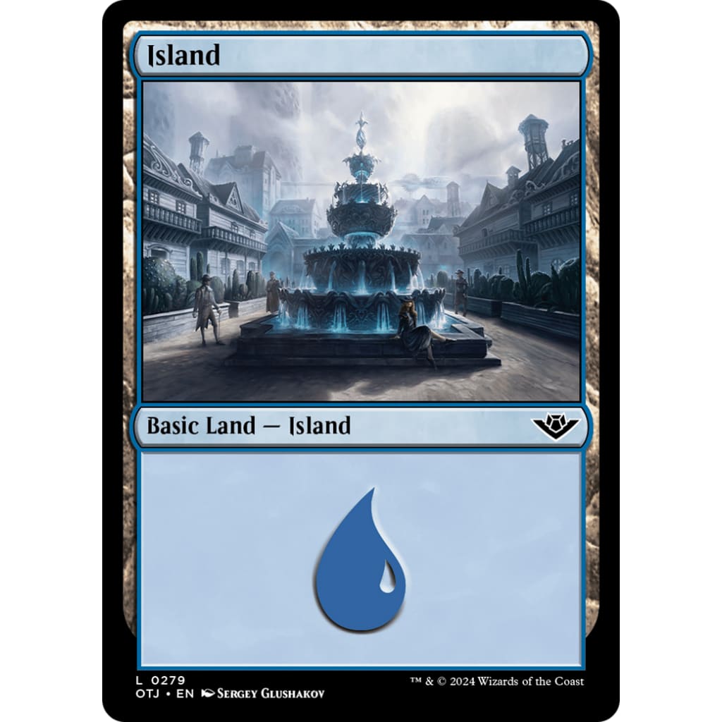 Island (OTJ-279) Foil - Single