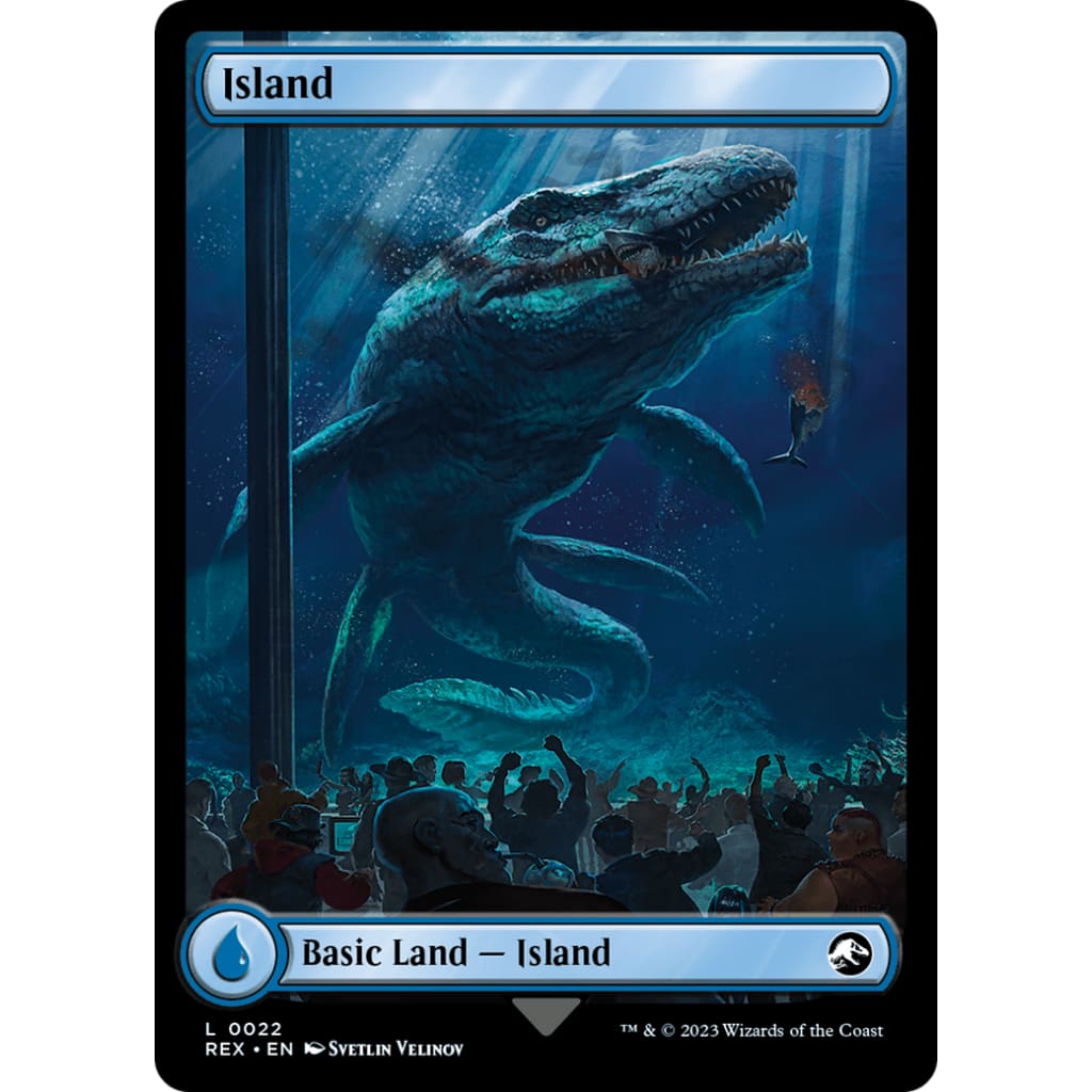 Island // (REX-022) Foil - Single