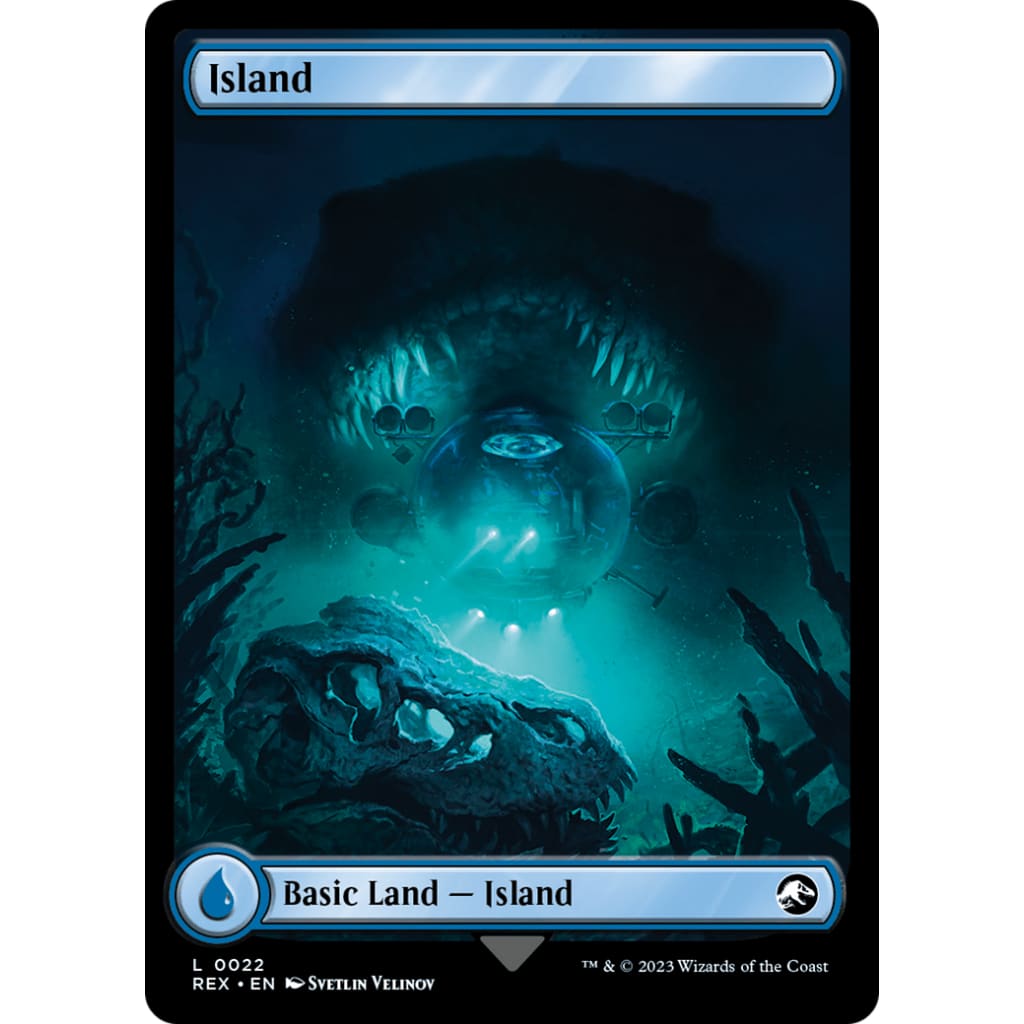 Island // (REX-022) Foil - Single
