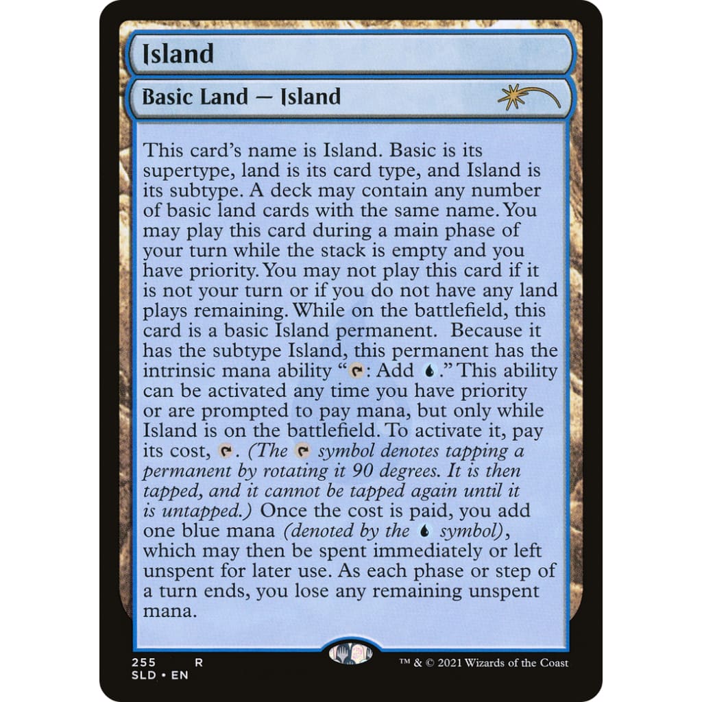 Island (SLD-255) Foil - Single
