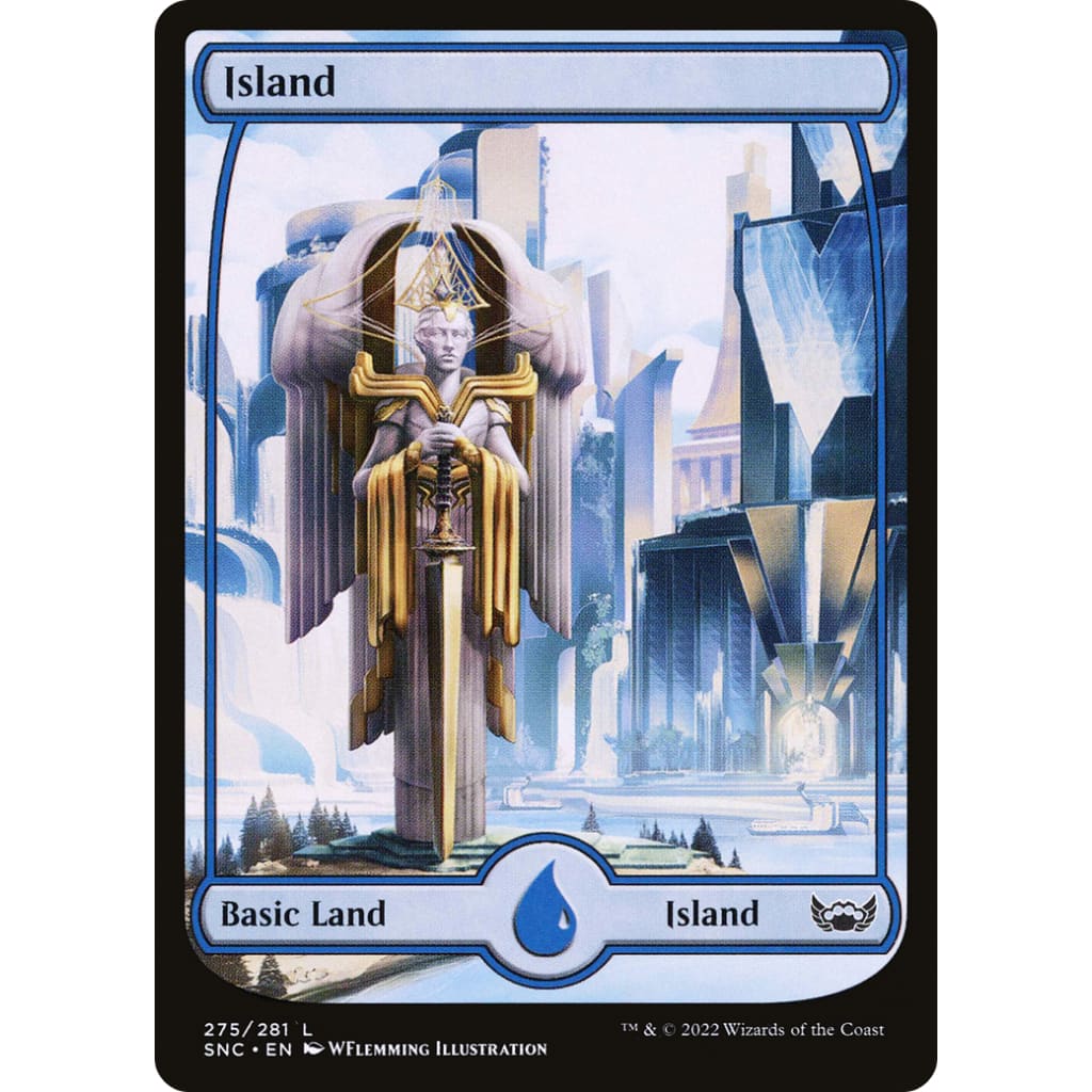 Island (SNC-275): (Full Art) Foil - Single