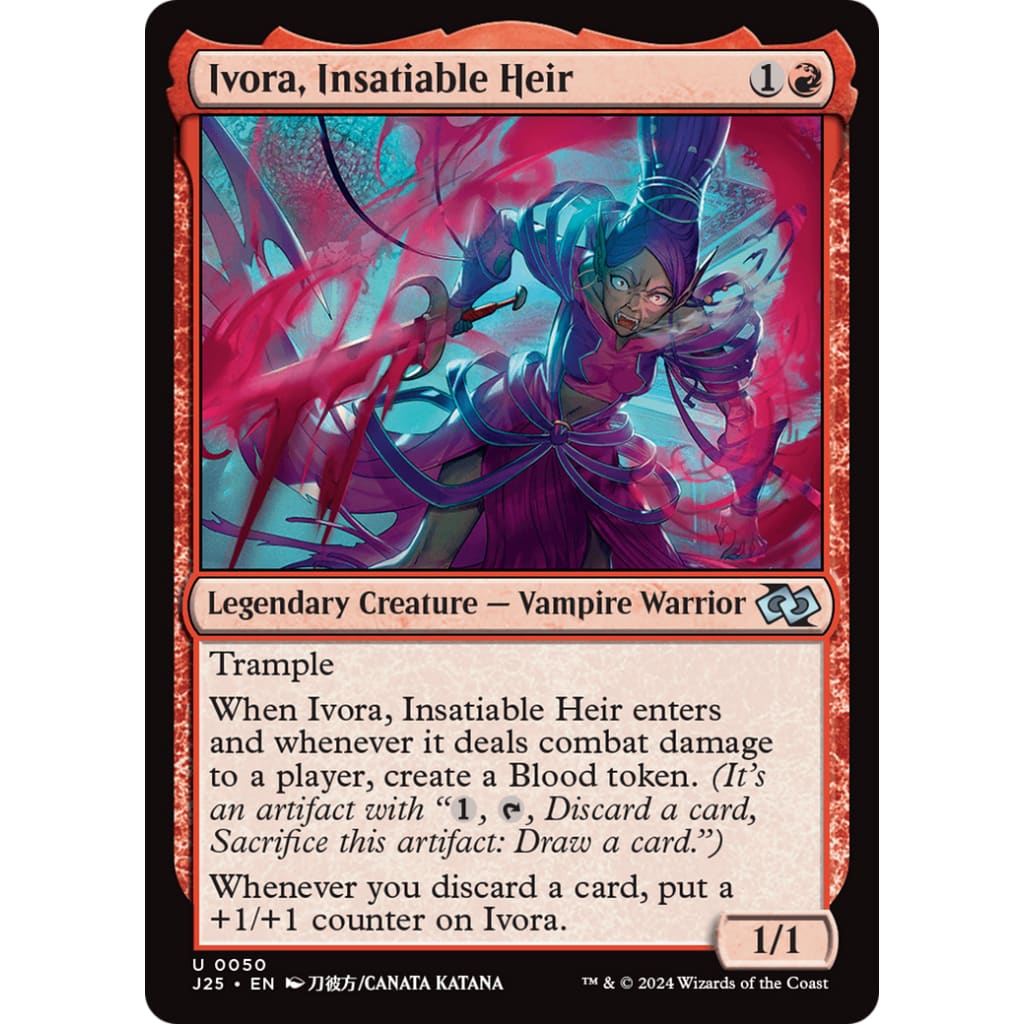 Ivora Insatiable Heir (J25-050) - Single