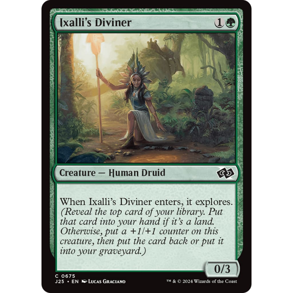 Ixalli’s Diviner (J25-675) - Single
