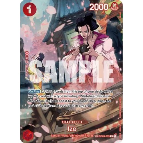 Izo (SP) OP03-003 R 500 Years in the Future Foil - Single