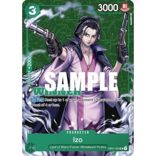 Izo (Tournament Pack Vol. 2) [Winner] OP01-033 PR One Piece