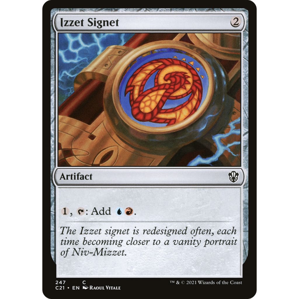 Izzet Signet (C21-247) - Single