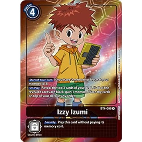 Izzy Izumi (Box Topper) (BT4-096 R) Promo Foil - Single
