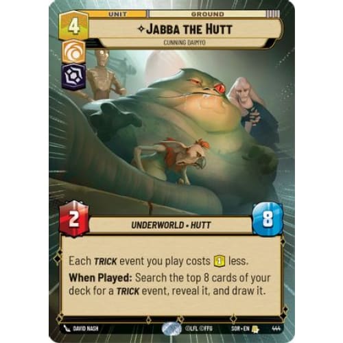 Jabba the Hutt - Cunning Daimyo (Hyperspace) (444) - Spark