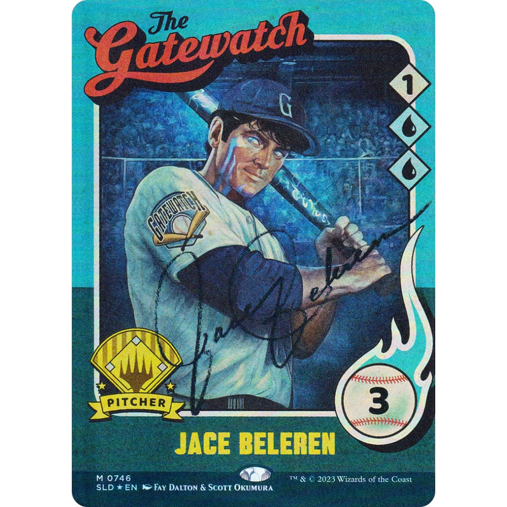 Jace Beleren // (SLD-746): (Full Art) (Borderless) Foil