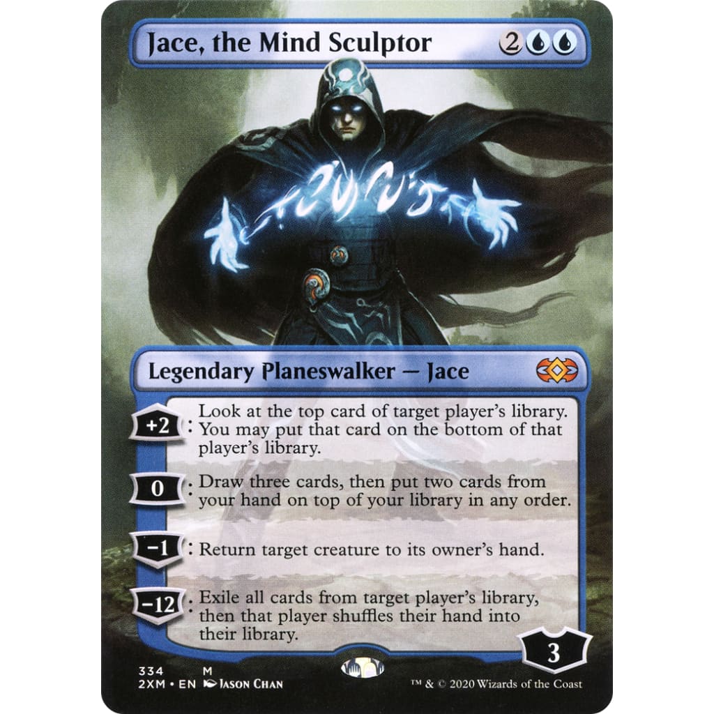 Jace the Mind Sculptor (2XM-334) (Borderless) Foil - Single