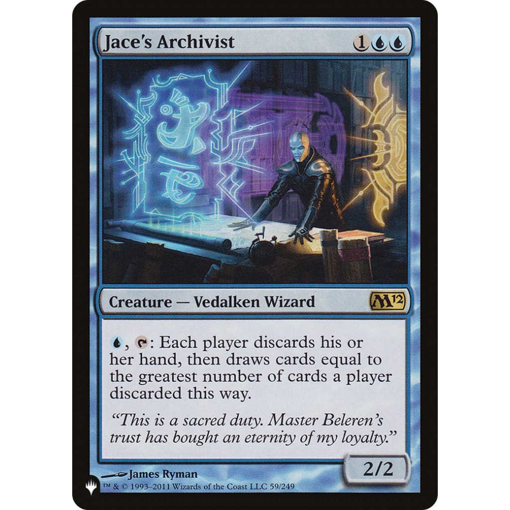 Jace’s Archivist (PLST-M12-59) - Single