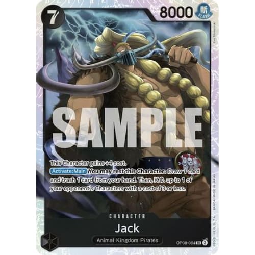 Jack OP08-084 SR Two Legends Foil - Single