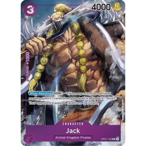 Jack (Parallel) OP01-102 R Romance Dawn - Single
