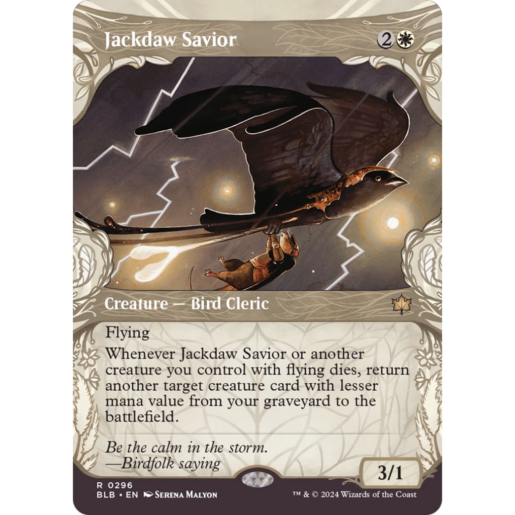 Jackdaw Savior (BLB-296): (Showcase) Foil - Single
