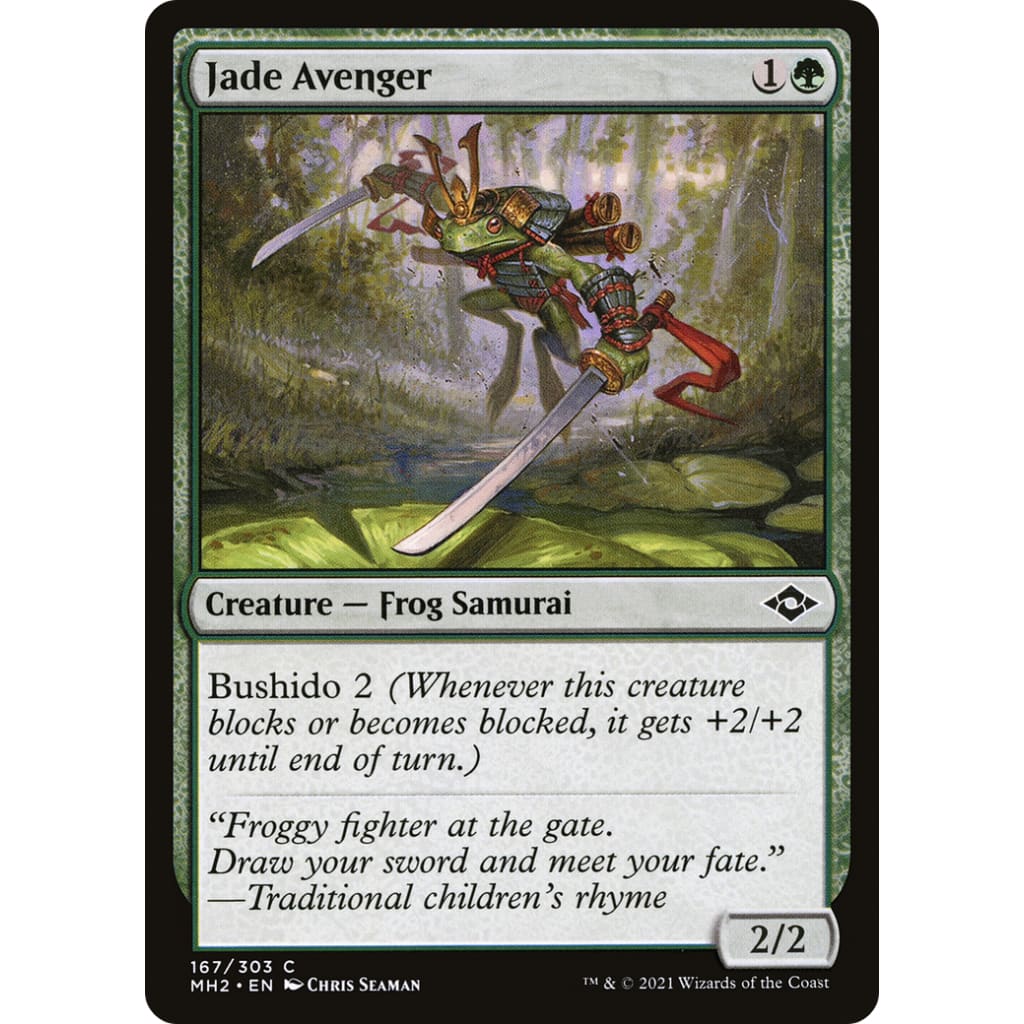 Jade Avenger (MH2-167) Foil - Single