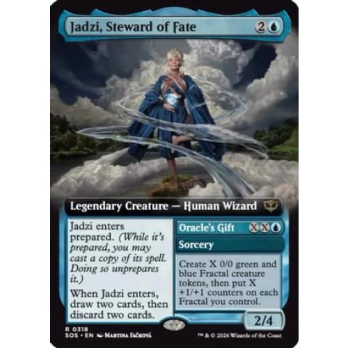 Jadzi Steward of Fate (Extended Art) (SOS-318) Foil - Single