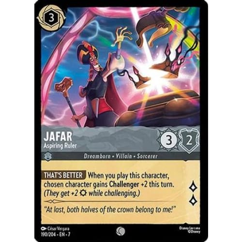 Jafar - Aspiring Ruler (190/204) - Archazias Island - Single