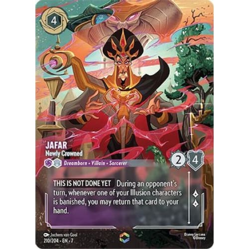 Jafar - Newly Crowned (Enchanted) (210/204) - Archazias