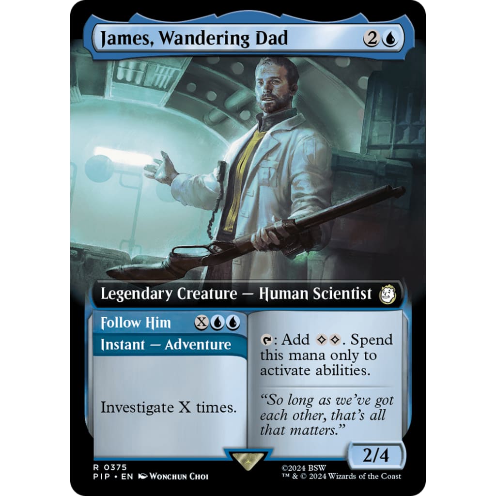 James Wandering Dad // Follow Him (PIP-375): (Extended Art)