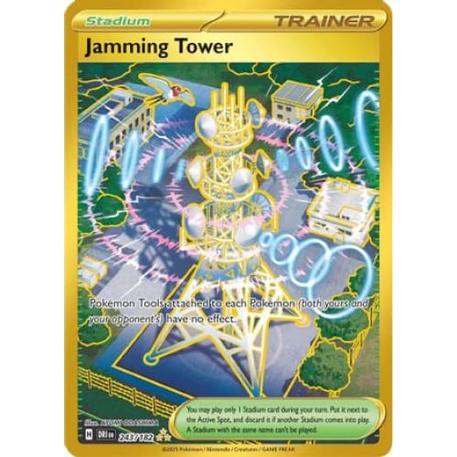 Jamming Tower (243) Hyper Rare Holofoil - Single