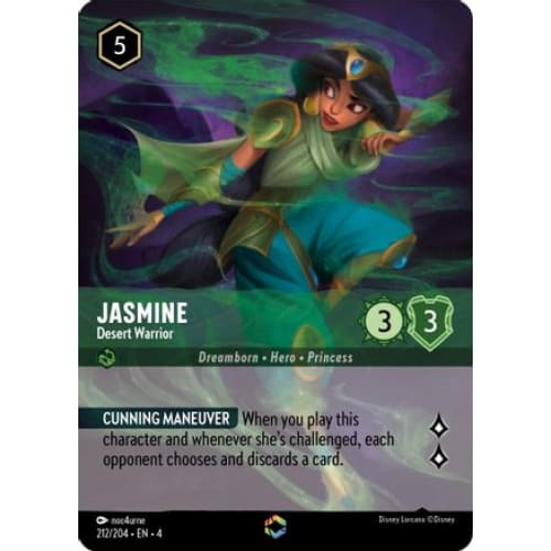 Jasmine - Desert Warrior (Enchanted) (212/204) - Ursulas